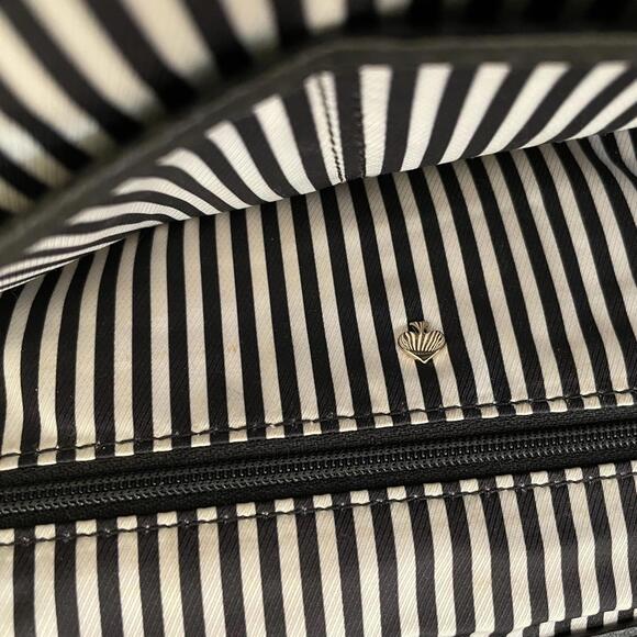 Kate Spade New York Black Leather Satchel Crossbody Bag - Picture 7 of 8